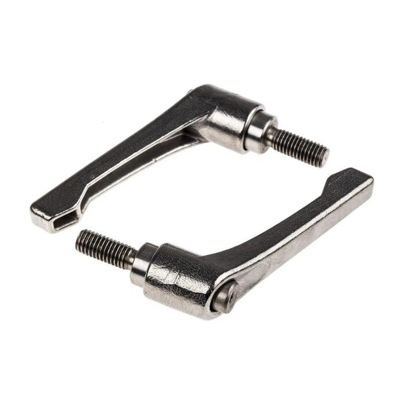RS PRO Stainless Steel Clamping Lever M8 x 20 mm Thread 65 mm Length 144-3608