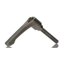 RS PRO Stainless Steel Clamping Lever M10 Thread x 63 mm Insert Length, Handle 78 mm, Male Thread 144-3617