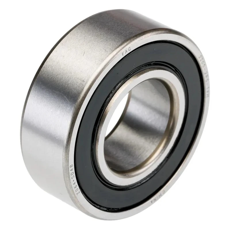 FAG Self-Aligning Ball Bearing 25 mm ID 52 mm OD 18 mm Width Polyamide Cage Steel Balls Sealed 2 Row TVH Series 2205-2RS-TVH