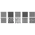 RS PRO Galvanised Perforated Metal Sheet 1 m x 500 mm, 0.7 mm Thick 447-5256