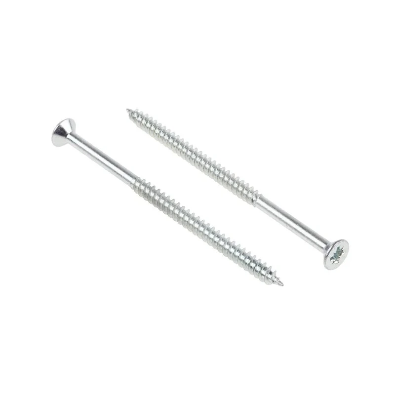 RS PRO Pozidriv Countersunk Steel Wood Screw, 8 Thread, 3 inch Length 144-3502