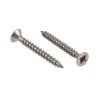 RS PRO Pozidriv Countersunk Stainless Steel Wood Screw, Metric Thread, 30 mm Length 144-3509