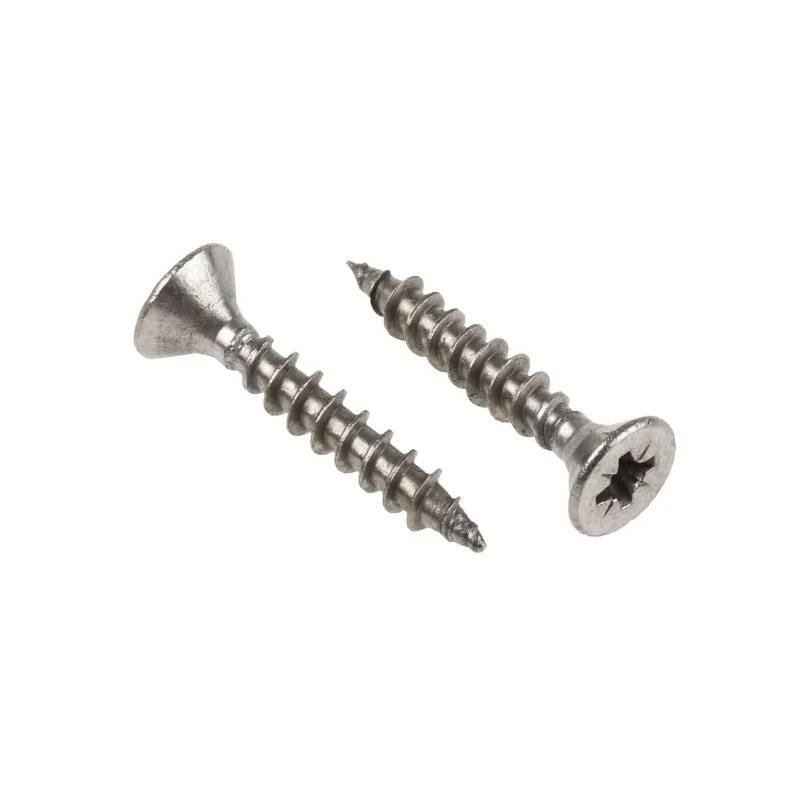 RS PRO Pozidriv Countersunk Stainless Steel Wood Screw 5 mm Thread 30 mm Length 144-3511