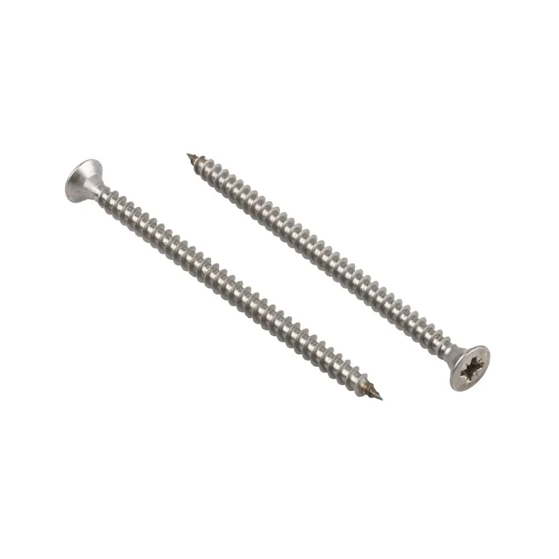 RS PRO Pozidriv Countersunk Stainless Steel Wood Screw 6 mm Thread 100 mm Length 144-3516