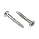 RS PRO Pozidriv Countersunk Stainless Steel Wood Screw Metric Thread 20 mm Length 144-3525