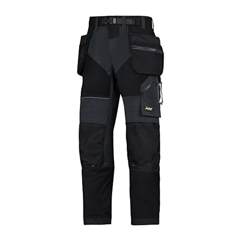 Snickers Super-Light Ripstop Work Trouser for Men Black 30in Waist 30in Leg 6902 Flexiwork 69020404088