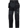 Snickers Super-Light Ripstop Work Trouser for Men Black 30in Waist 30in Leg 6902 Flexiwork 69020404088