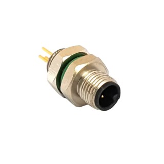 Bulgin Male 4 Way Straight to Unterminated Sensor Actuator Cable 30V PXMBNI08FPM04AFL001