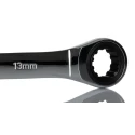 RS PRO Combination Ratchet Spanner Chrome Vanadium Steel, Chrome Finish, 13 mm Size, 178 mm Overall Length 144-7961