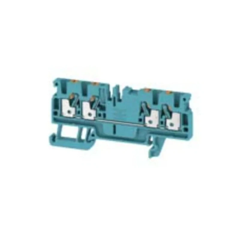 Weidmüller A Series DIN Rail Terminal Block Blue, 2.5mm², 1-Level, Push-in, 24A, 800V 1521700000