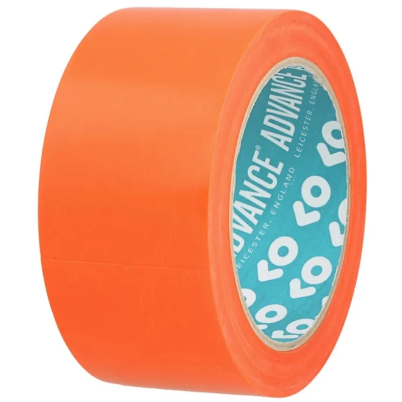Advance Tapes Orange Polyethylene Backing Rubber Adhesive Masking Tape 50mm x 33m AT6150