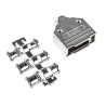 MH Connectors Zinc Straight D-Sub Backshell 15 Contacts Strain Relief MHDM15-K