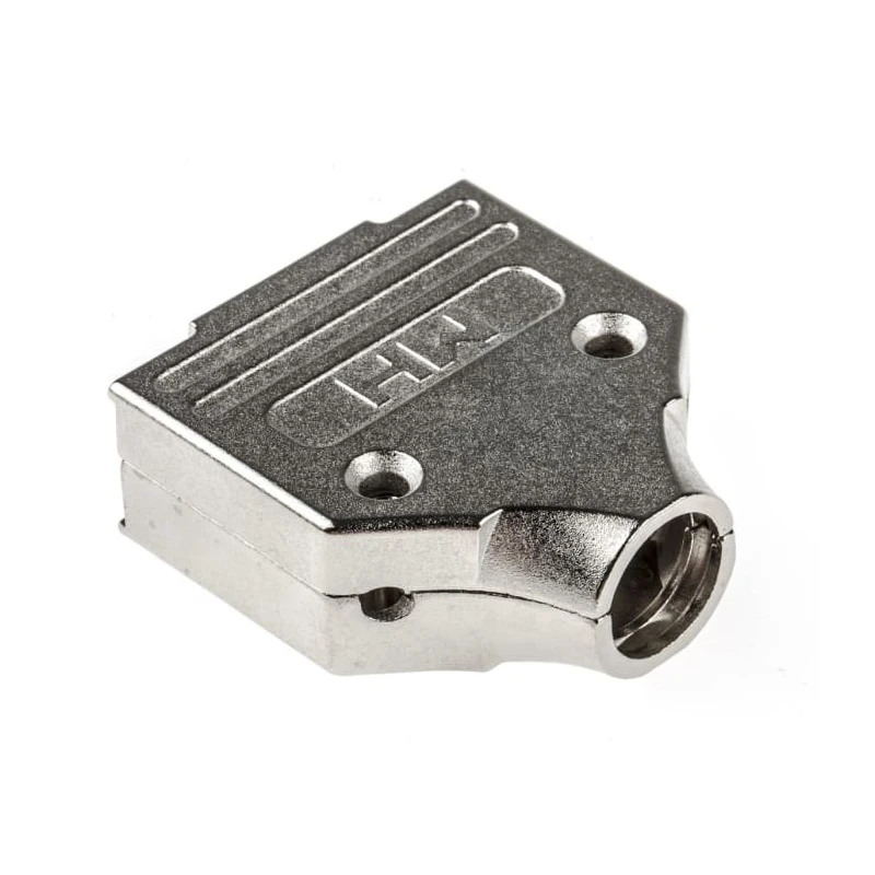 MH Connectors Zinc Straight D-Sub Backshell 15 Contacts Strain Relief MHDM15-K