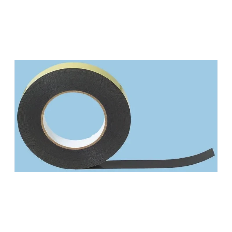 Advance Tapes Double-Sided Black Polyethylene Foam Tape 19mm x 10m, 0.86mm Thick AT380