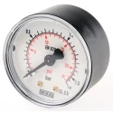 WIKA 50 mm Plastic Case Back Entry BSPT Pressure Gauge R 1/8 1.6 bar 7833586