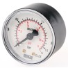 WIKA 50 mm Plastic Case Back Entry BSPT Pressure Gauge R 1/8 1.6 bar 7833586