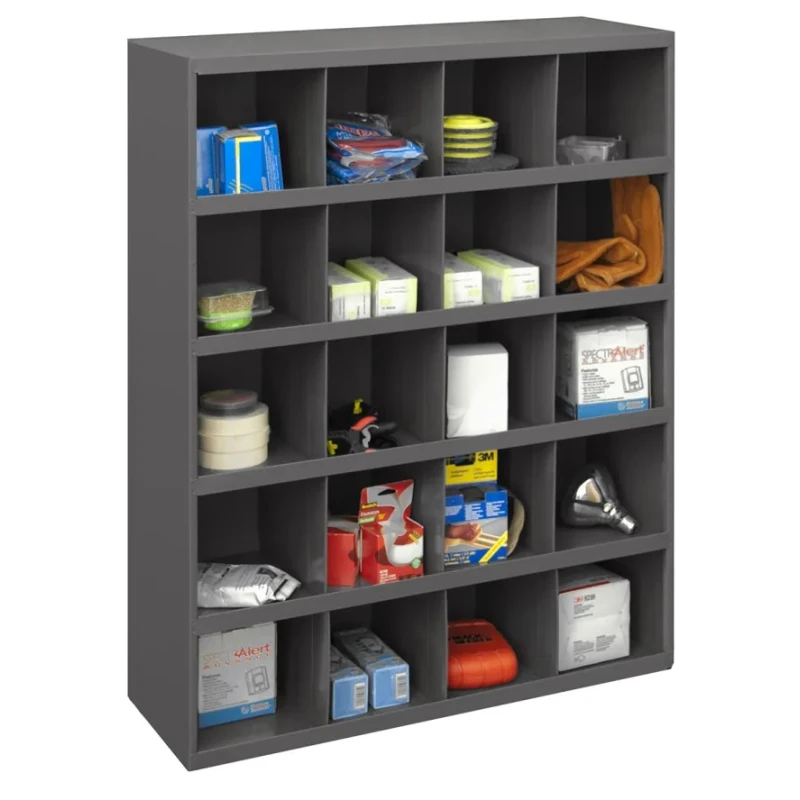 RS PRO Steel Storage Bin, Grey Powder Coated, 305 mm x 857 mm x 1067 mm 447-5919