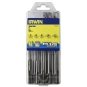 Irwin 5-Piece SDS Masonry Drill Bit Set, 5 mm Min, 12 mm Max, Tungsten Carbide 10502089