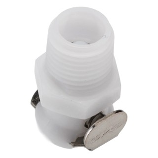 Colder Products Hose Connector 6.35 mm Inside Diameter, Male BSPT Thread, 8.3 Bar Maximum Operating Pressure PMCD1004BSPT