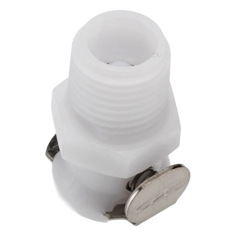 Colder Products Hose Connector 6.35 mm Inside Diameter, Male BSPT Thread, 8.3 Bar Maximum Operating Pressure PMCD1004BSPT