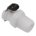 Colder Products Hose Connector 6.35 mm Inside Diameter, Male BSPT Thread, 8.3 Bar Maximum Operating Pressure PMCD1004BSPT