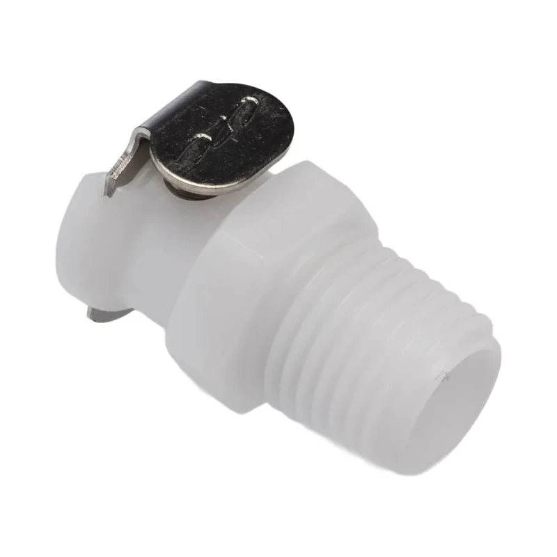 Colder Products Hose Connector 6.35 mm Inside Diameter, Male BSPT Thread, 8.3 Bar Maximum Operating Pressure PMCD1004BSPT