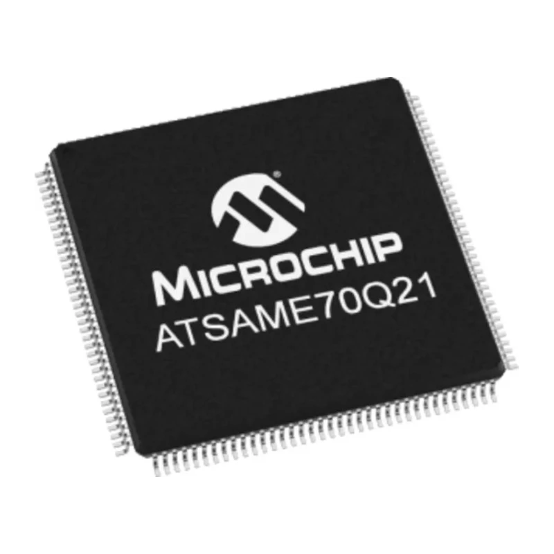 Microchip ATSAME70Q21A-AN 32-bit ARM Cortex M7 Microcontroller 300 MHz, 2MB FLASH, 144-Pin LQFP