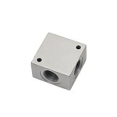 Legris Pneumatic 1 Outlet Manifold Female G Anodised Aluminium 20 bar 3312 00 17