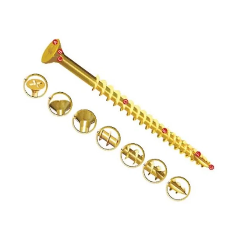 UNIFIX VORTEX Pozidriv Countersunk Steel Wood Screw 3.5 mm Thread 40 mm Length ZZV60223
