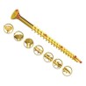 UNIFIX VORTEX Pozidriv Countersunk Steel Wood Screw 3.5 mm Thread 40 mm Length ZZV60223