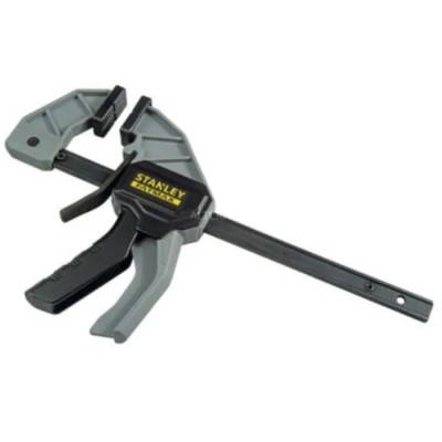 Stanley Tools Quick Clamp 300 mm Jaw Opening 60 mm Jaw Depth Black Resin Body FMHT0-83233