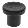 RS PRO Black Polymer Knurled Clamping Knob, M10 Threaded Hole, Brass Insert, 31 mm Diameter 448-8870