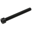 Tente Swivel Castor, 75 kg Capacity, 75 mm Rubber Wheel, 100 mm Height, Plain Bore Hub 2470PJO075P30CHC10X90