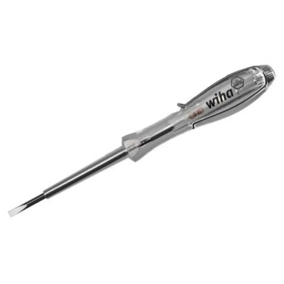 Wiha Mains Test Screwdriver with 60 mm Blade Length, 140 mm Overall Length 35378