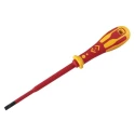 CK Insulated Screwdriver with 100 mm Blade, 1000V VDE Approved, 195mm Overall Length T49244-035