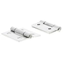 Pinet Stainless Steel Butt Hinge Screw Fixing 40mm x 40mm x 2mm 448-5225
