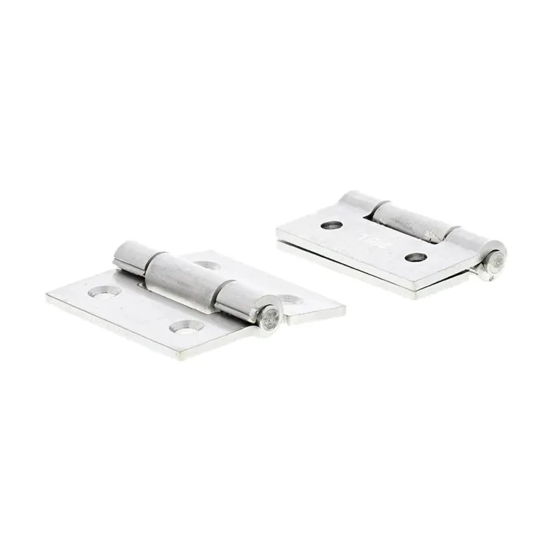 Pinet Stainless Steel Butt Hinge Screw Fixing 40mm x 40mm x 2mm 448-5225