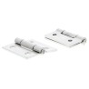Pinet Stainless Steel Butt Hinge Screw Fixing 40mm x 40mm x 2mm 448-5225