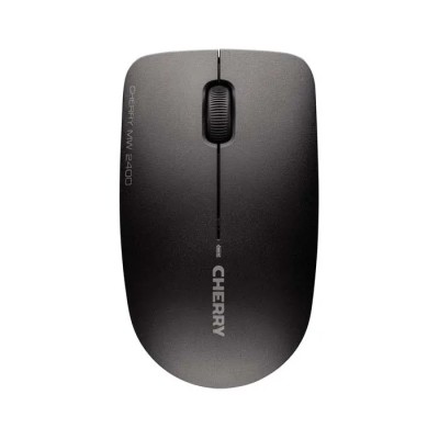 Cherry 3-Button Wireless Optical Mouse Black, USB Receiver, Ambidextrous JW-0710-2