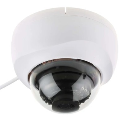 RS PRO Network Indoor IR CCTV Camera Dome Fixed Lens 1920 x 1080 Pixel 2 Megapixel 12V DC 3.6 mm Focal Length 146-4646