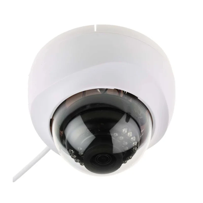 RS PRO Network Indoor IR CCTV Camera Dome Fixed Lens 1920 x 1080 Pixel 2 Megapixel 12V DC 3.6 mm Focal Length 146-4646