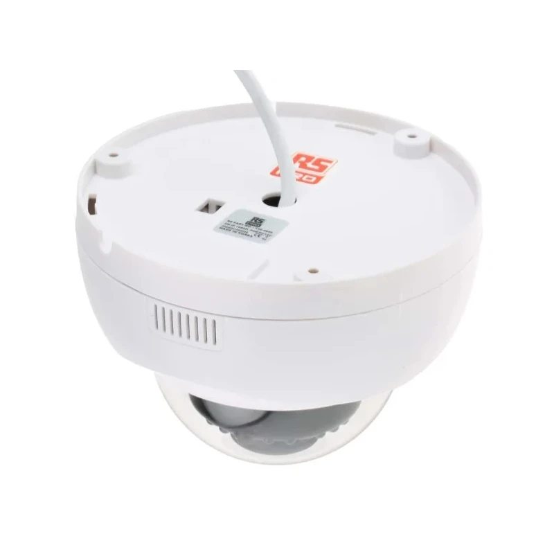 RS PRO Network Indoor IR CCTV Camera Dome Fixed Lens 1920 x 1080 Pixel 2 Megapixel 12V DC 3.6 mm Focal Length 146-4646