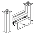 Bosch Rexroth M6 Sliding Block Connecting Component, Strut Profile 40 mm to 60 mm, Groove Size 10 mm, 20 mm 3842529299