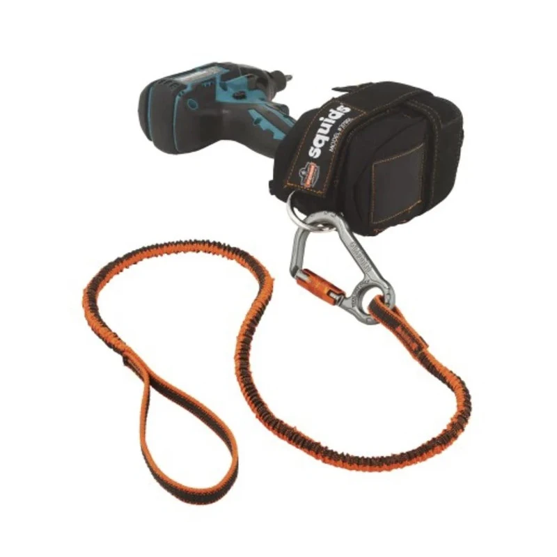 Ergodyne Standard Elastic Polyester Aluminium Tool Lanyard 15 lb Capacity E3108F(X)