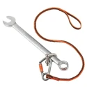 Ergodyne Standard Elastic Polyester Aluminium Tool Lanyard 15 lb Capacity E3108F(X)