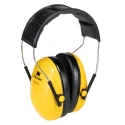3M PELTOR Optime I Ear Defender with Headband, 27 dB Noise Reduction, Black Yellow H510A-401