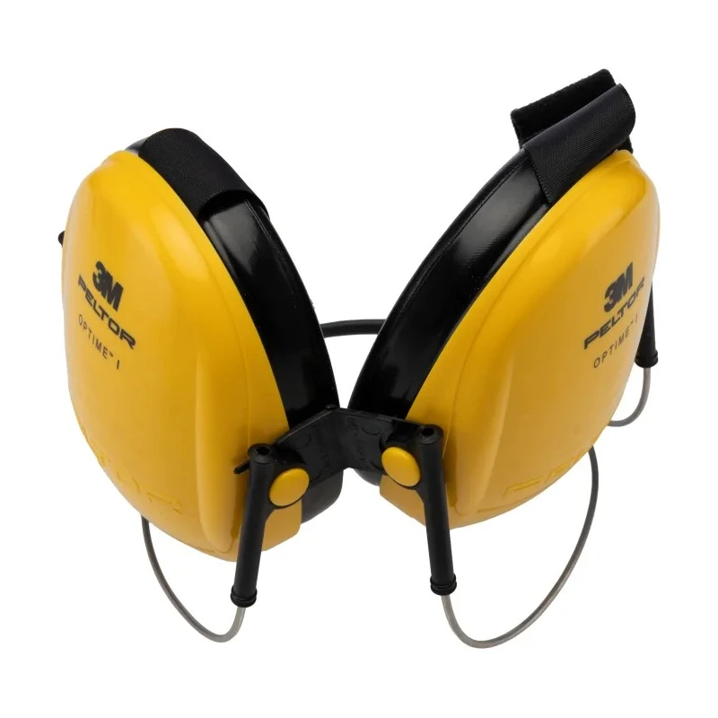 3M PELTOR Optime I Ear Defender with Neckband, 27 dB Attenuation, Yellow Black H510B-403