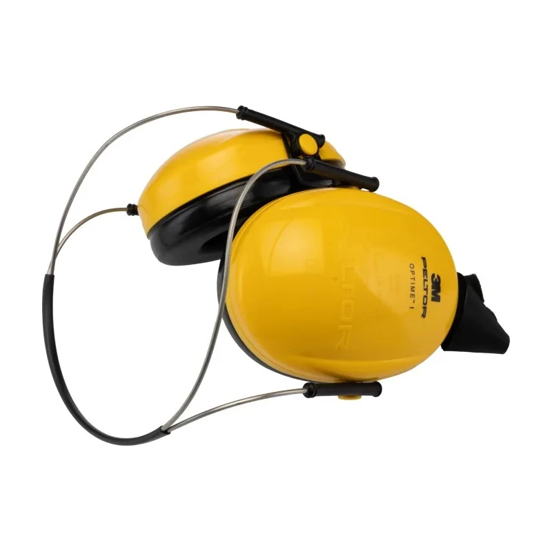 3M PELTOR Optime I Ear Defender with Neckband, 27 dB Attenuation, Yellow Black H510B-403