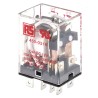 RS PRO Plug-in Power Relay 12V dc Coil 10A Switching Current DPDT 900mW Coil Power 450-0318