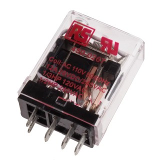 RS PRO PCB Power Relay, 110V AC Coil, 15A Switching Current, SPDT 450-0267